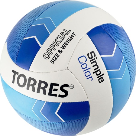 Купить Мяч волейбольный Torres Simple Color любительский р.5 в Сосновке 